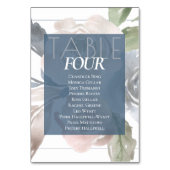 Misty Lake | Mooie zachte stoffige bloemennamen Kaart (Voorkant)