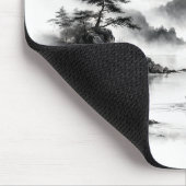 Misty Lake Mousepad Muismat (Hoek)
