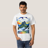 Misty Lake T-shirt (Voorkant volledig)