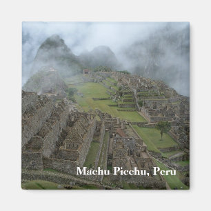 "Misty Machu Picchu" magnet