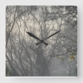 Misty Magische Wandklok, 27,3 cm Vierkant Acryl Vierkante Klok (Voorkant)