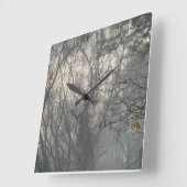 Misty Magische Wandklok, 27,3 cm Vierkant Acryl Vierkante Klok (Hoek)