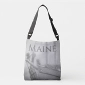 Misty Maine Harbor Sailboot Crossbody Tas (Voorkant)