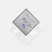 Misty Mauve papieren servet (Hoek)