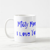 Misty Moo Ik hou van je Koffiemok (Links)