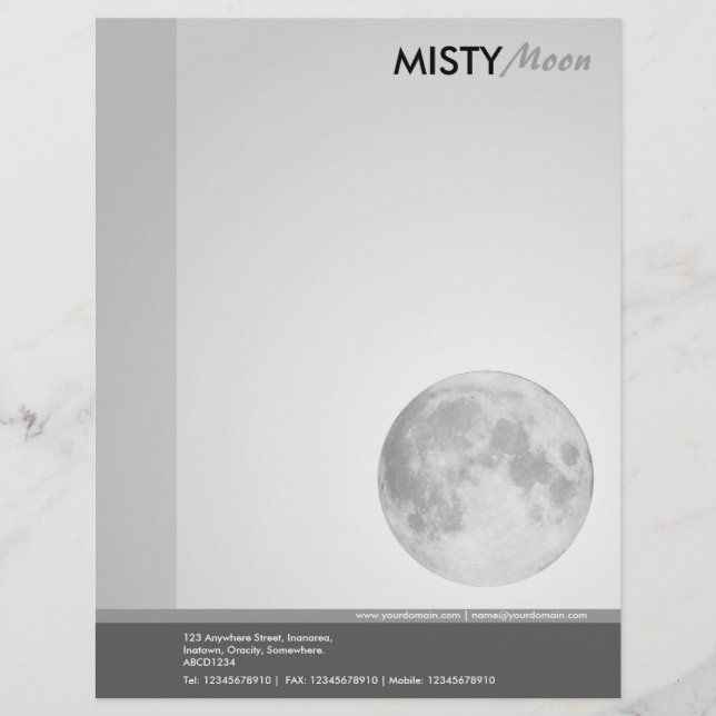 Misty Moon Custom Briefhoofd (Voorkant)