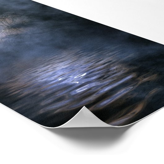 Misty moon poster (Hoek)