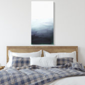 Misty Morning Abstract Landscape Canvas Afdruk (Insitu (Slaapkamer))