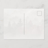 Misty morning at the valley briefkaart (Achterkant)