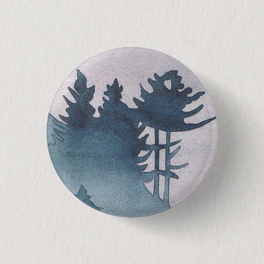 Misty Morning Badge Ronde Button 3,2 Cm (Voorkant)