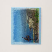 Misty Morning bij Nobska Point - Cape Cod MA Legpuzzel (Verticaal)