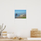 Misty Morning bij Nobska Point - Cape Cod MA Poster (Keuken)