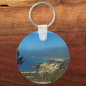 Misty Morning bij Nobska Point - Cape Cod MA Sleutelhanger (Voorkant)