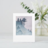 Misty Morning Briefkaart (Staand voorkant)