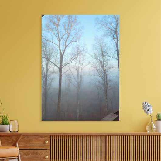 Misty Morning Canvas Afdruk (Insitu (Woonkamer))