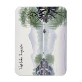 Misty Morning Hangzhou West Lake Hangzhou Magneet (Verticaal)