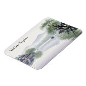 Misty Morning Hangzhou West Lake Hangzhou Magneet (Linkerzijde)