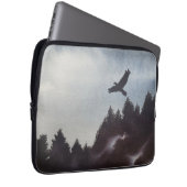 Misty Morning in de bergen Laptop Sleeve (Voorkant Rechts)
