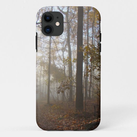 Misty Morning in het bos Case-Mate iPhone Case (Achterkant)