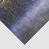 Misty Morning Lake Tissuepapier (Detail)