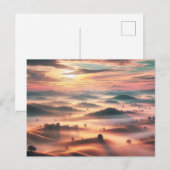 Misty Morning Magic - Briefkaart (Voorkant / Achterkant)