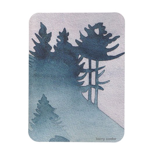 Misty Morning Magnet Magneet (Verticaal)