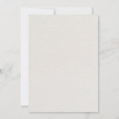 Misty Morning Meadow Wedding Invitation Kaart (Achterkant)