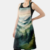 Misty Morning Mountain Pines Schort (Insitu)