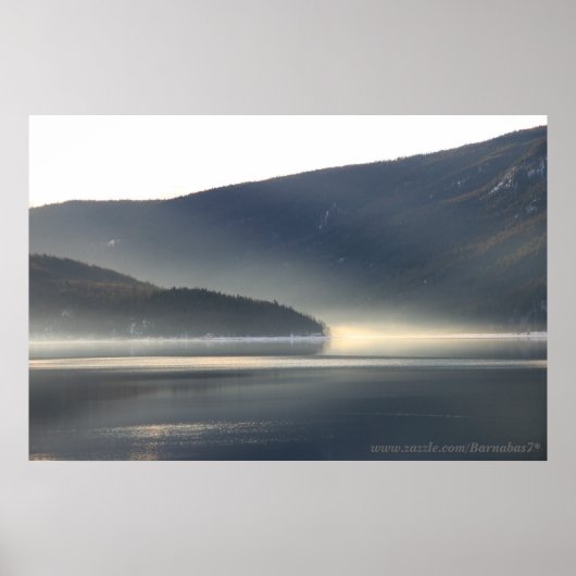 Misty Morning Poster (Voorkant)
