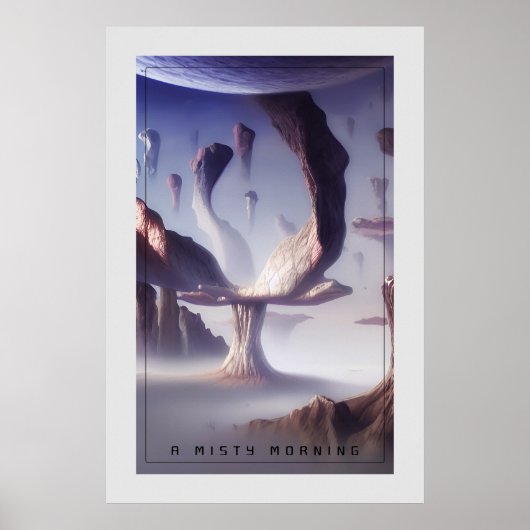 Misty Morning Poster (Voorkant)