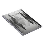 Misty Morning Reflections: kunst aan het meer Notitieboek (Rechterzijde)