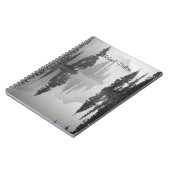 Misty Morning Reflections: kunst aan het meer Notitieboek (Linkerzijde)