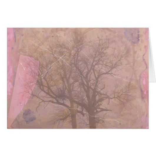 Misty Morning Trees Digital Art (Voorkant Horizontaal)
