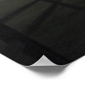 Misty Morning Uitzicht Poster (Hoek)