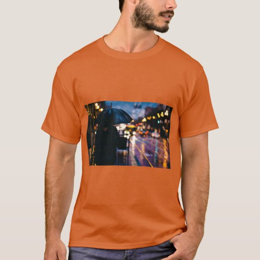 Misty Mountain Dawn T-shirt (Voorkant)