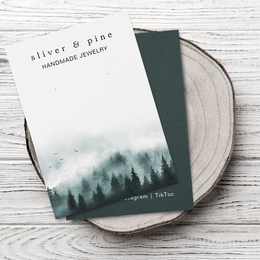 Misty Mountain Earring Display Kaart