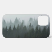 Misty Mountain Forest herfstmist Case-Mate iPhone Case (Achterkant (horizontaal))