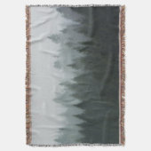 Misty Mountain Forest herfstmist Deken (Voorkant Verticaal)