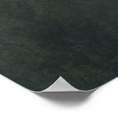 Misty Mountain Forest herfstmist Poster (Hoek)