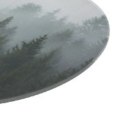Misty Mountain Forest herfstmist Snijplank (Hoek)