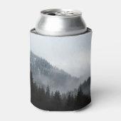 Misty Mountain Forest: Schilderachtig landschap Ui Blikjeskoeler (Blikje Voorkant)