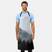 Misty Mountain Forest: Schilderachtig landschap Ui Schort (Gedragen)
