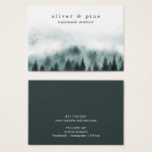 Misty Mountain Ketting Armband Display Kaart (Voorkant /achterkant)