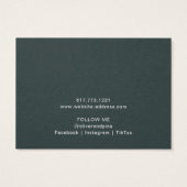 Misty Mountain Ketting Armband Display Kaart (Achterkant)