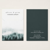 Misty Mountain Ketting Armband Display Kaart (Voorkant /achterkant)