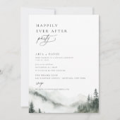 Misty Mountain nog lang en gelukkig na het feest Kaart (Voorkant)