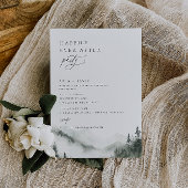 Misty Mountain nog lang en gelukkig na het feest Kaart