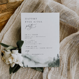 Misty Mountain nog lang en gelukkig na het feest Kaart