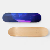 Misty Mountain Paars Persoonlijk Skateboard (Horizontaal)