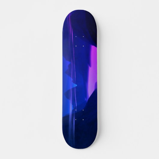 Misty Mountain Paars Persoonlijk Skateboard (Voorkant)